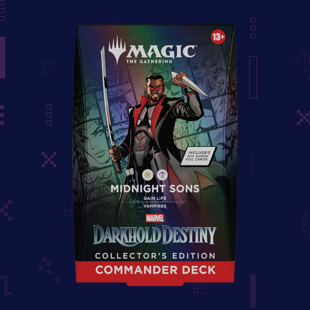 Magic: The Gathering - Marvel Darkhold Destiny Collector Commander Deck - Midnight Sons