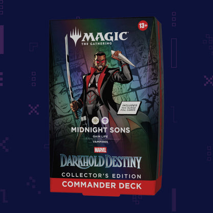 Magic: The Gathering - Marvel Darkhold Destiny Collector Commander Deck - Midnight Sons