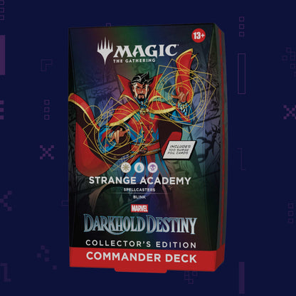 Magic: The Gathering - Marvel Darkhold Destiny Collector Commander Deck - Strange Academy