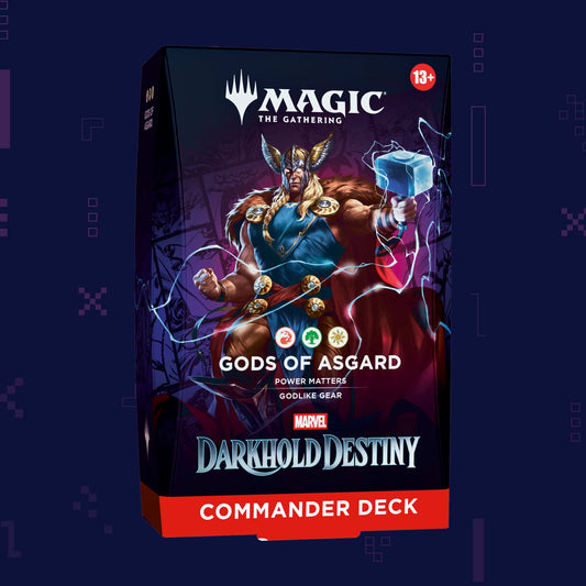Magic: The Gathering - Marvel Darkhold Destiny Commander Deck - Gods of Asgard