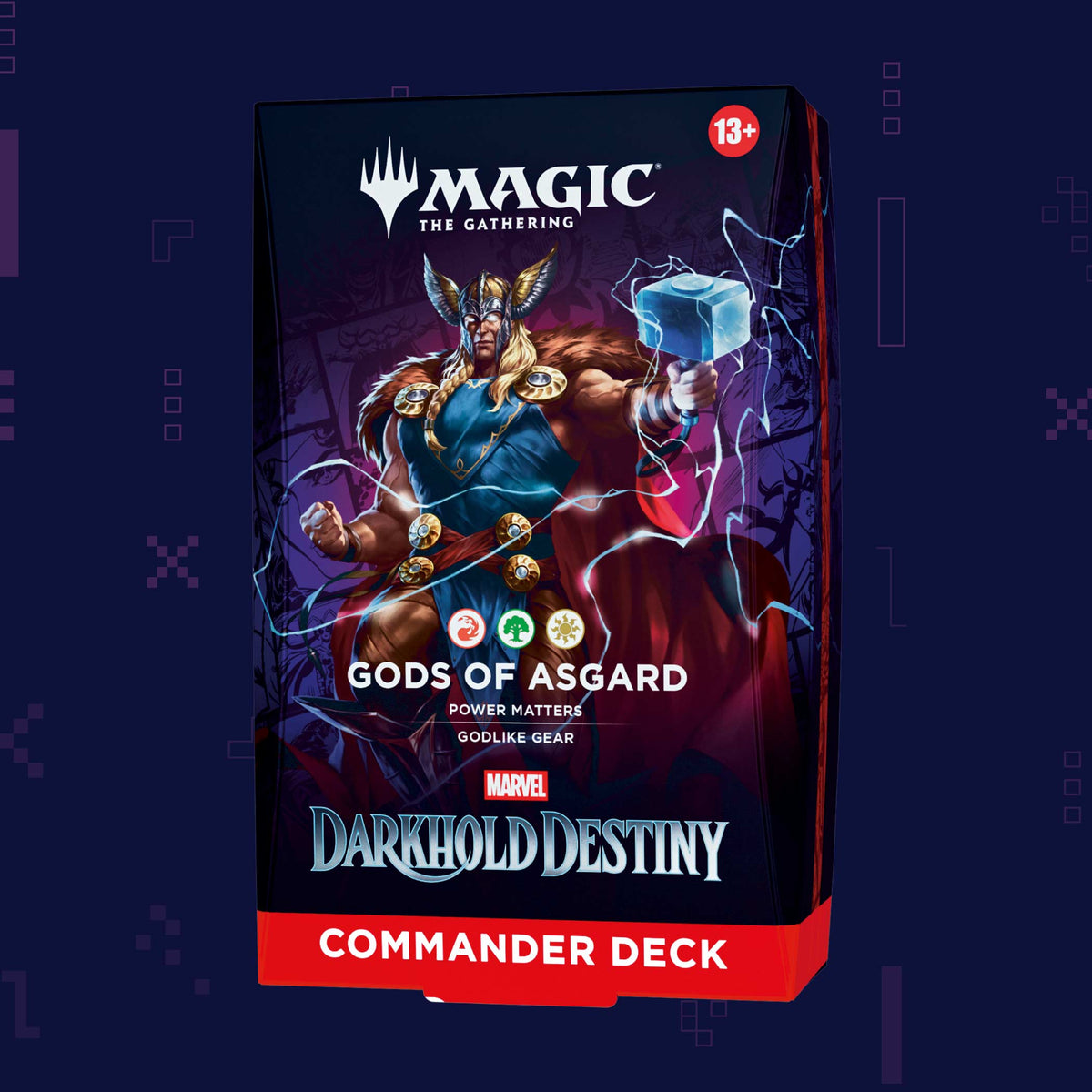 Magic: The Gathering - Marvel Darkhold Destiny Commander Deck - Gods of Asgard