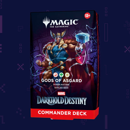 Magic: The Gathering - Marvel Darkhold Destiny Commander Deck - Gods of Asgard