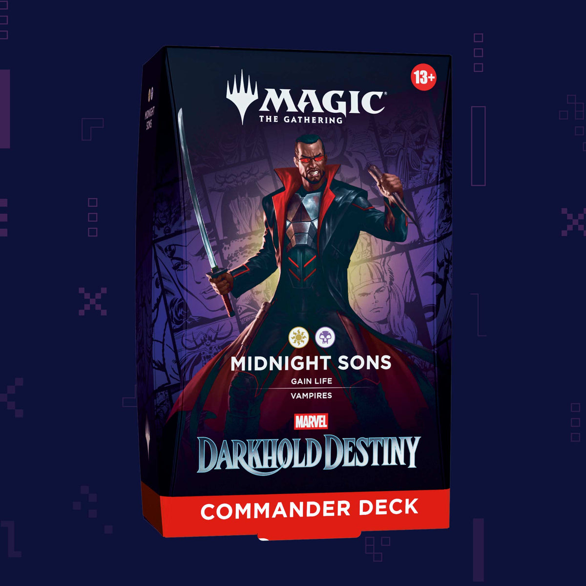 Magic: The Gathering - Marvel Darkhold Destiny Commander Deck - Midnight Sons