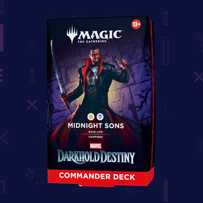Magic: The Gathering - Marvel Darkhold Destiny Commander Deck - Midnight Sons
