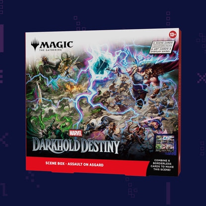Magic: The Gathering - Marvel Darkhold Destiny Scene Box - Assault on Asgard