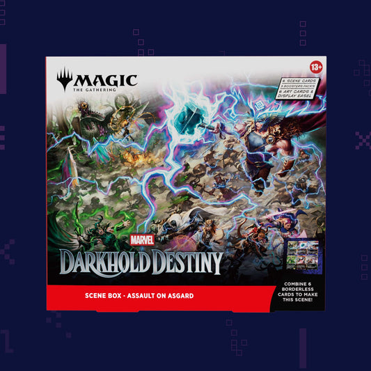 Magic: The Gathering - Marvel Darkhold Destiny Scene Box - Assault on Asgard