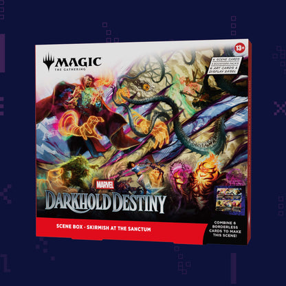 Magic: The Gathering - Marvel Darkhold Destiny Scene Box - Skirmish at the Sanctum