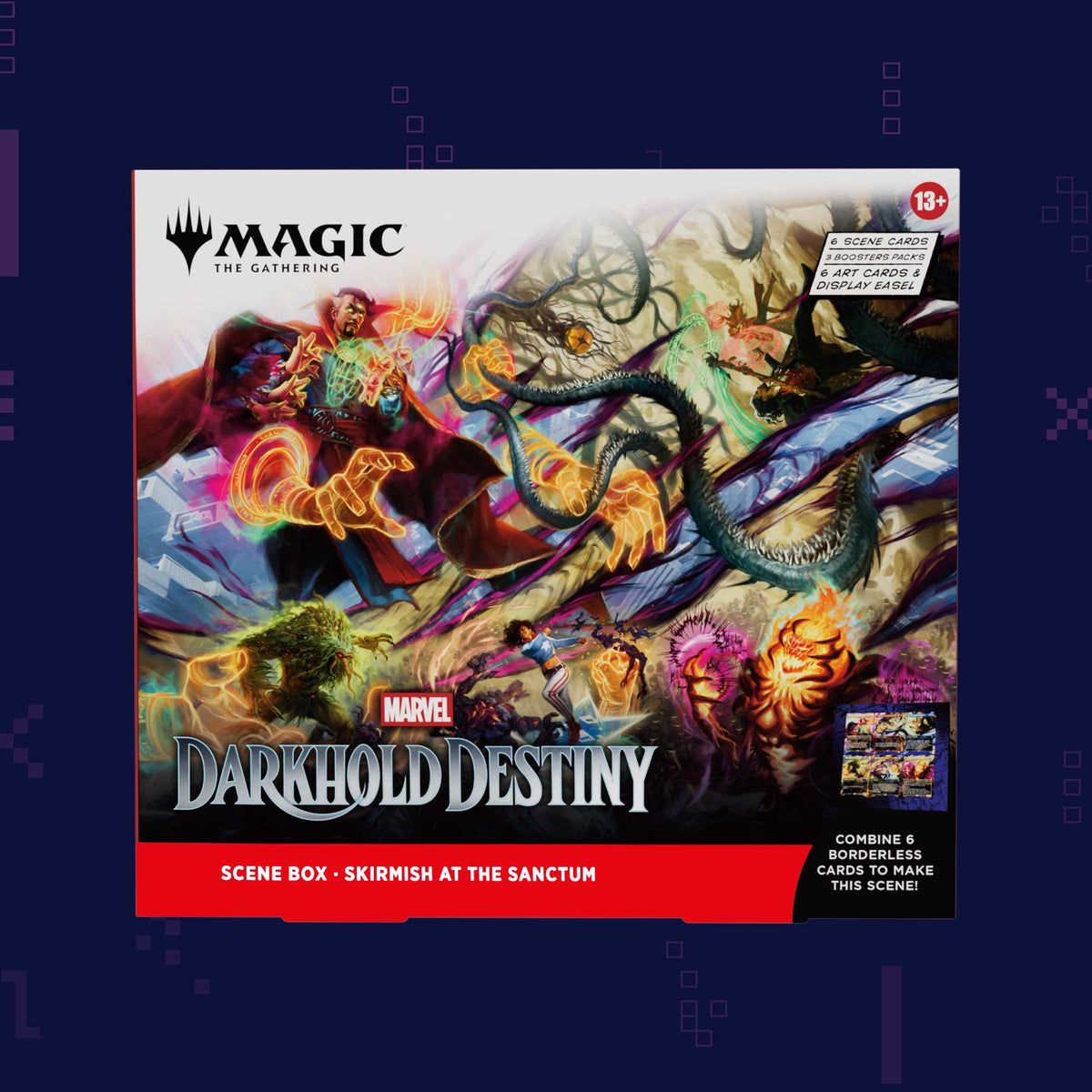 Magic: The Gathering - Marvel Darkhold Destiny Scene Box - Skirmish at the Sanctum