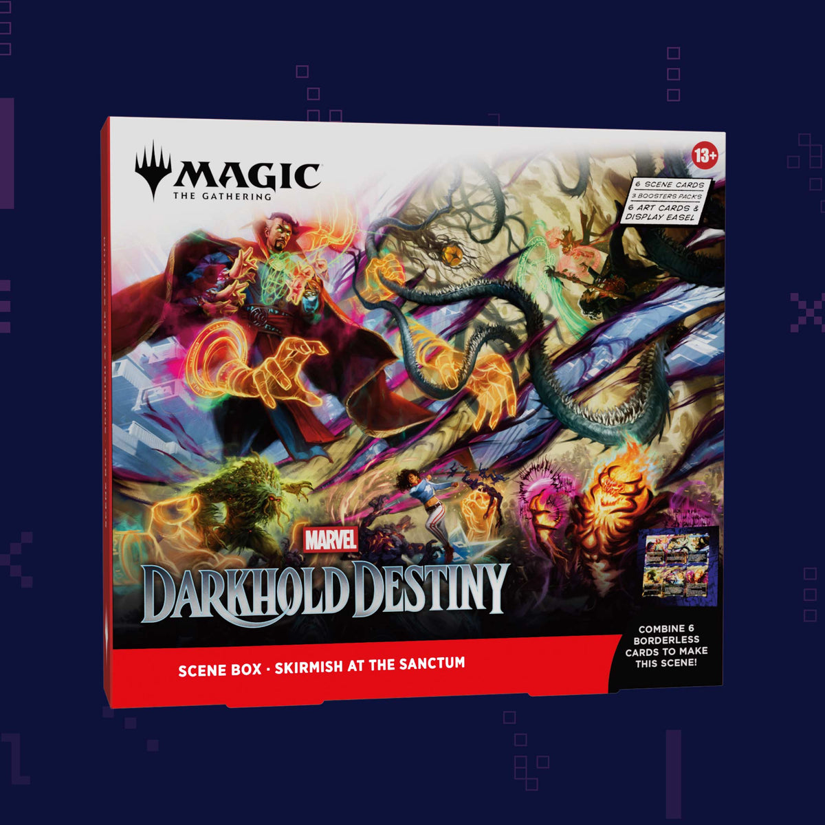 Magic: The Gathering - Marvel Darkhold Destiny Scene Box - Skirmish at the Sanctum