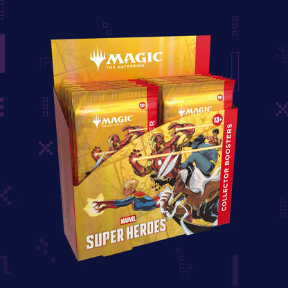 Magic: The Gathering - Marvel Super Heroes Collector Booster Box (12 Count)