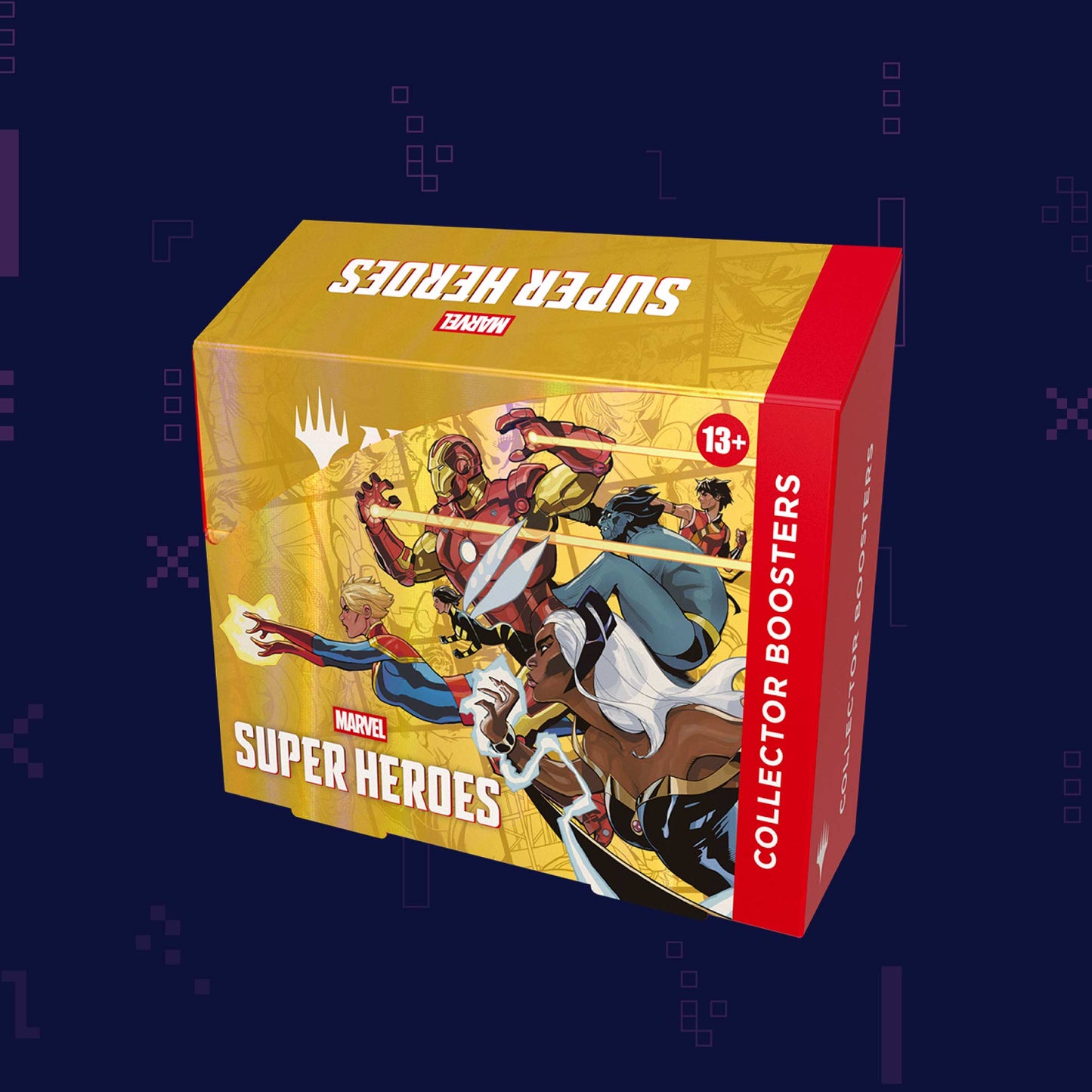 Magic: The Gathering - Marvel Super Heroes Collector Booster Box (12 Count)