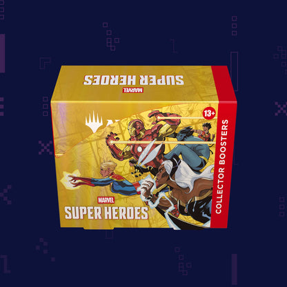 Magic: The Gathering - Marvel Super Heroes Collector Booster Box (12 Count)