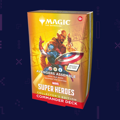 Magic: The Gathering - Marvel Super Heroes Collector’s Edition Commander Deck - Avengers Assemble