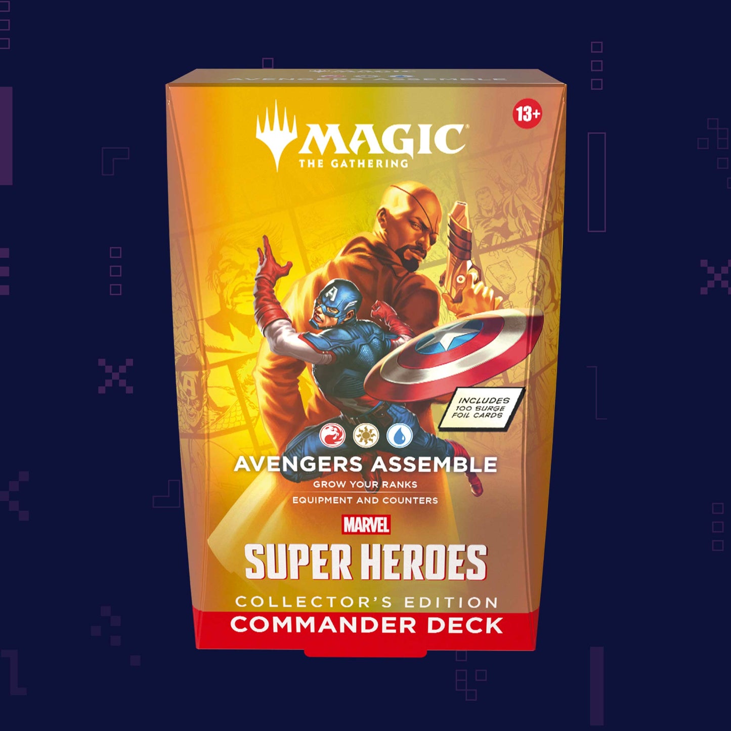 Magic: The Gathering - Marvel Super Heroes Collector’s Edition Commander Deck - Avengers Assemble