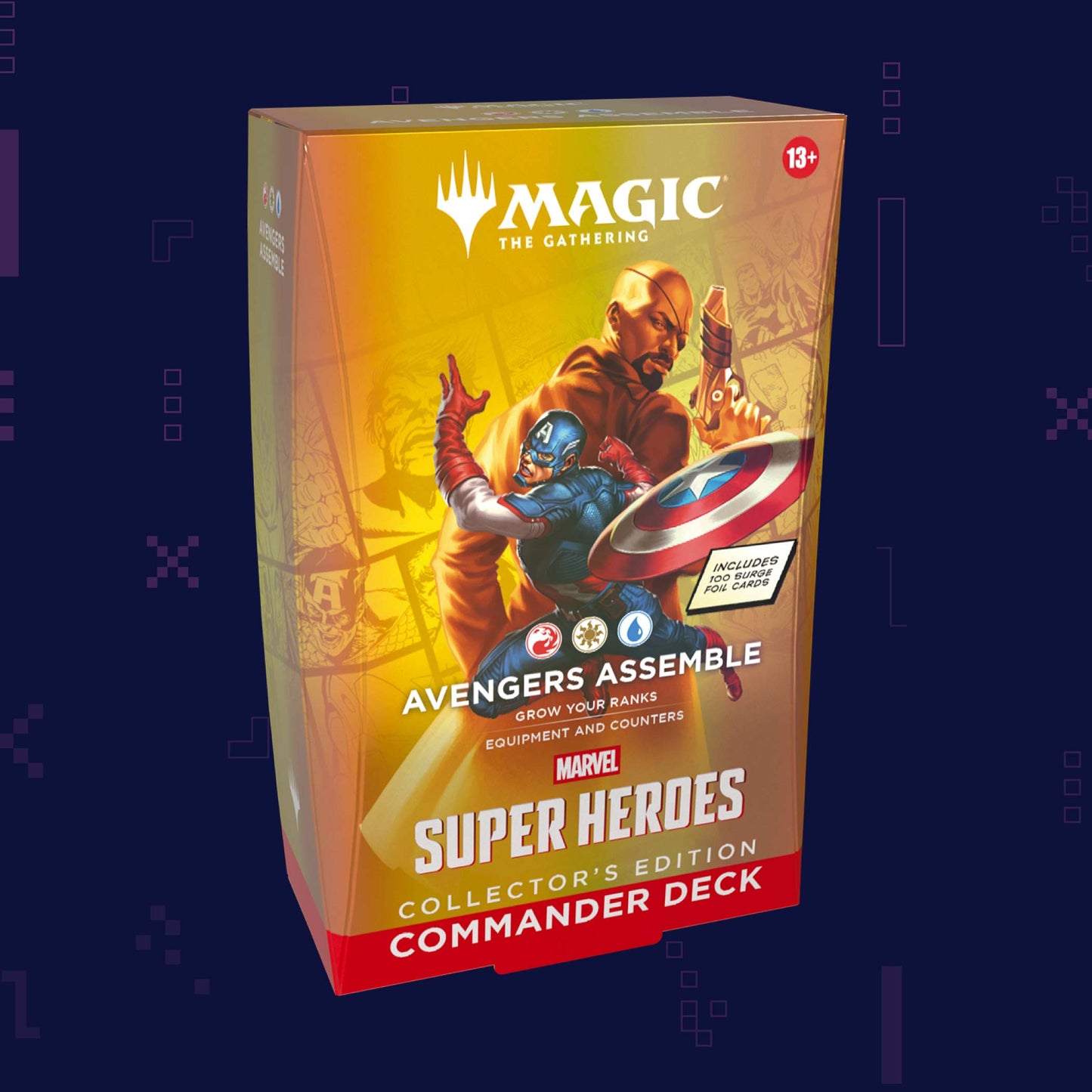 Magic: The Gathering - Marvel Super Heroes Collector’s Edition Commander Deck - Avengers Assemble