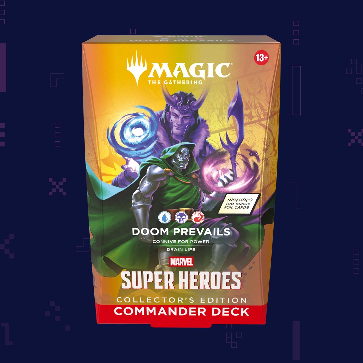 Magic: The Gathering - Marvel Super Heroes Collector’s Edition Commander Deck - Doom Prevails