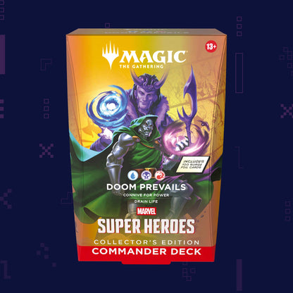 Magic: The Gathering - Marvel Super Heroes Collector’s Edition Commander Deck - Doom Prevails