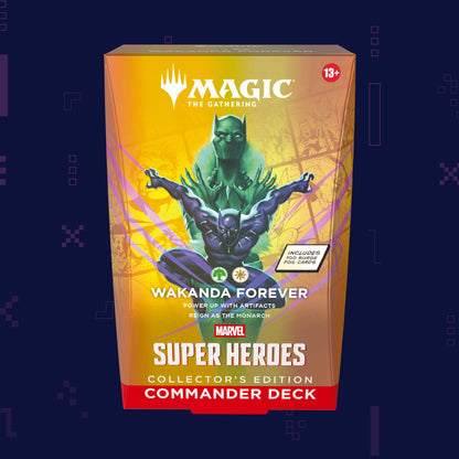 Magic: The Gathering - Marvel Super Heroes Collector’s Edition Commander Deck - Wakanda Forever