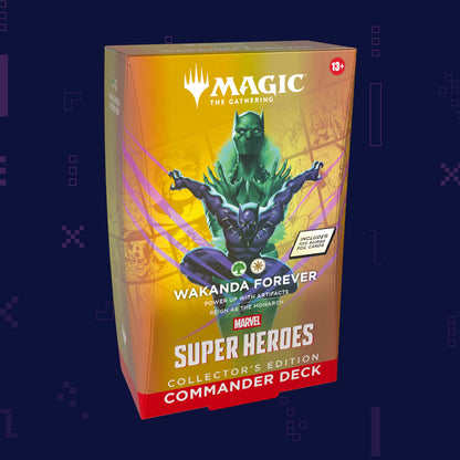 Magic: The Gathering - Marvel Super Heroes Collector’s Edition Commander Deck - Wakanda Forever