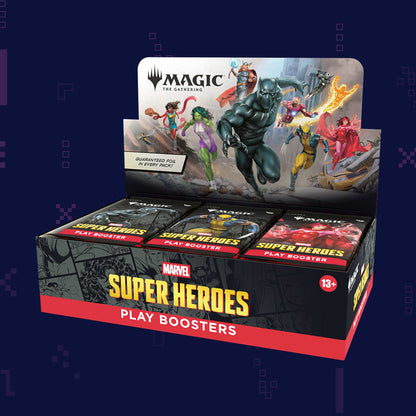 Magic: The Gathering - Marvel Super Heroes Play Booster Box (30 Count)