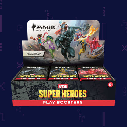 Magic: The Gathering - Marvel Super Heroes Play Booster Box (30 Count)