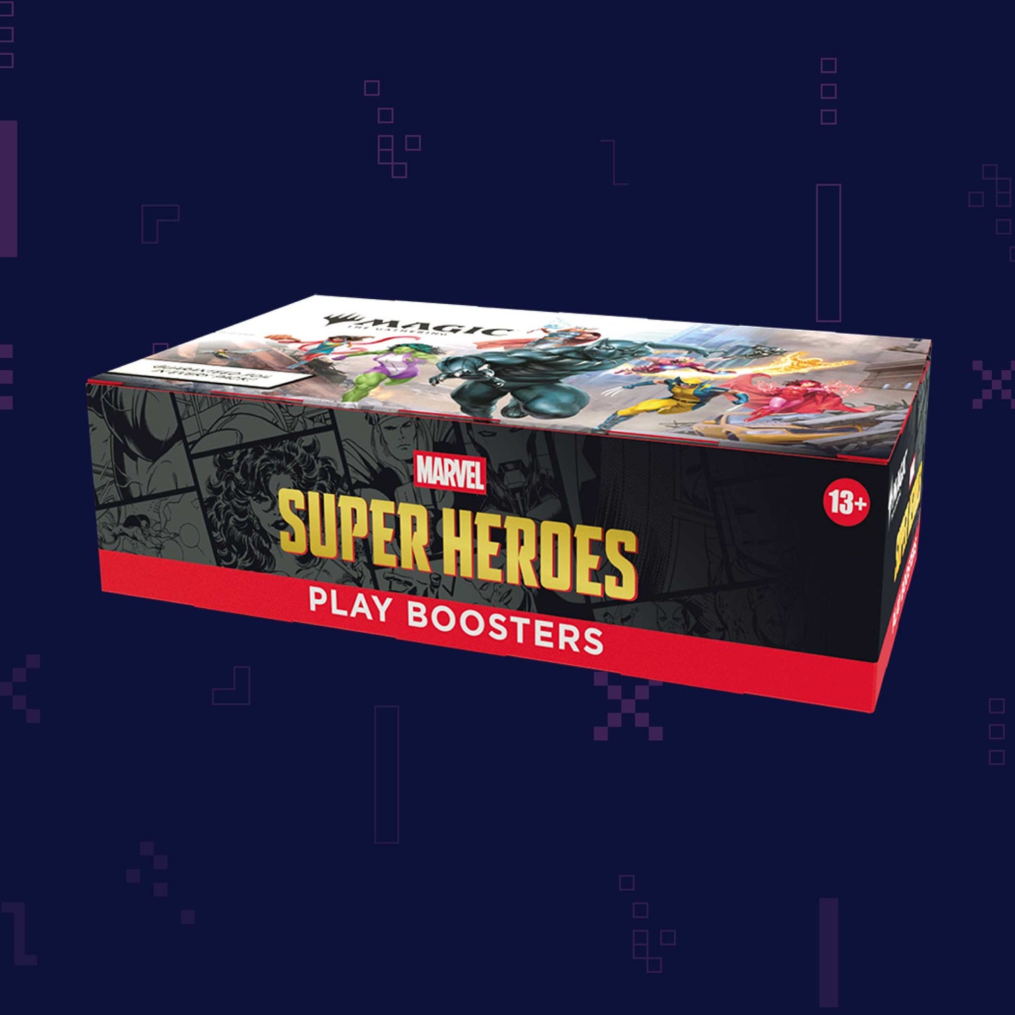 Magic: The Gathering - Marvel Super Heroes Play Booster Box (30 Count)