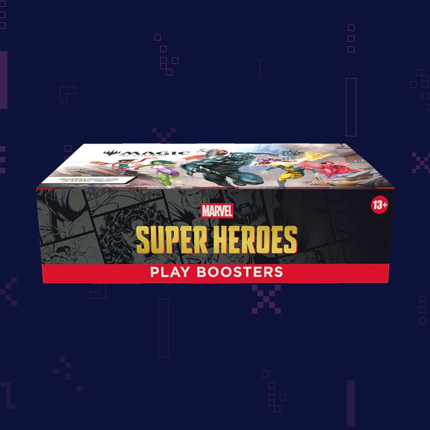 Magic: The Gathering - Marvel Super Heroes Play Booster Box (30 Count)