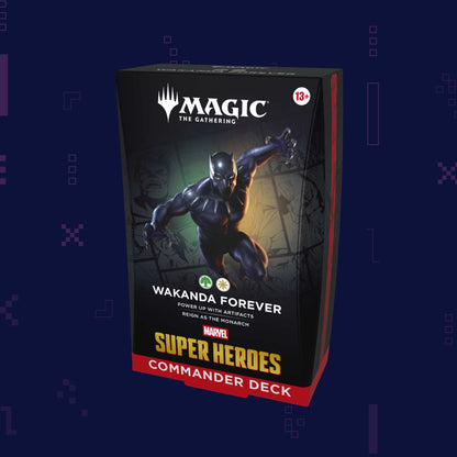 Magic: The Gathering - Marvel Super Heroes Wakanda Forever Commander Deck