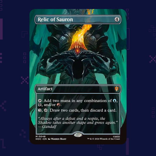 Magic: The Gathering - Relic of Sauron HOC (0046) Foil