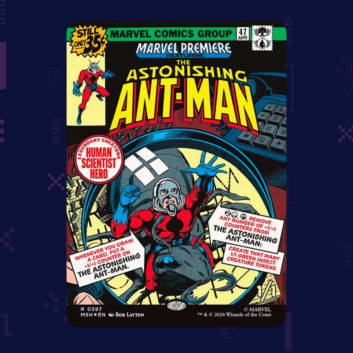 Magic: The Gathering - The Astonishing Ant-Man MSH (0397) Foil