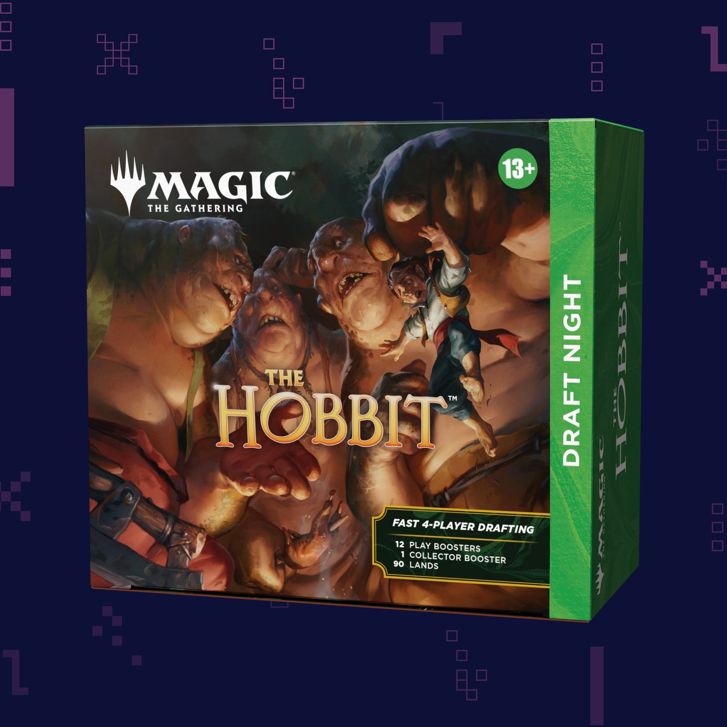 Magic: The Gathering - The Hobbit Collector Booster Pack & Draft Night Box Bundle