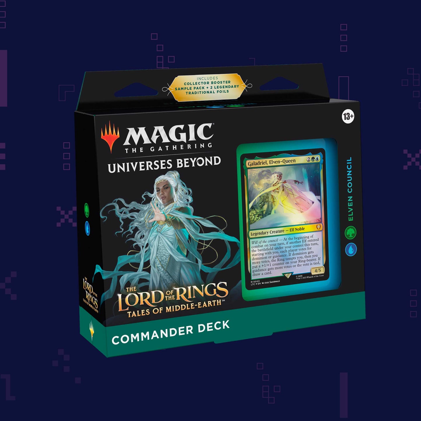 Magic: The Gathering - The Lord Of The Rings - Tales Of Middle Earth - Elven Council Commander Deck