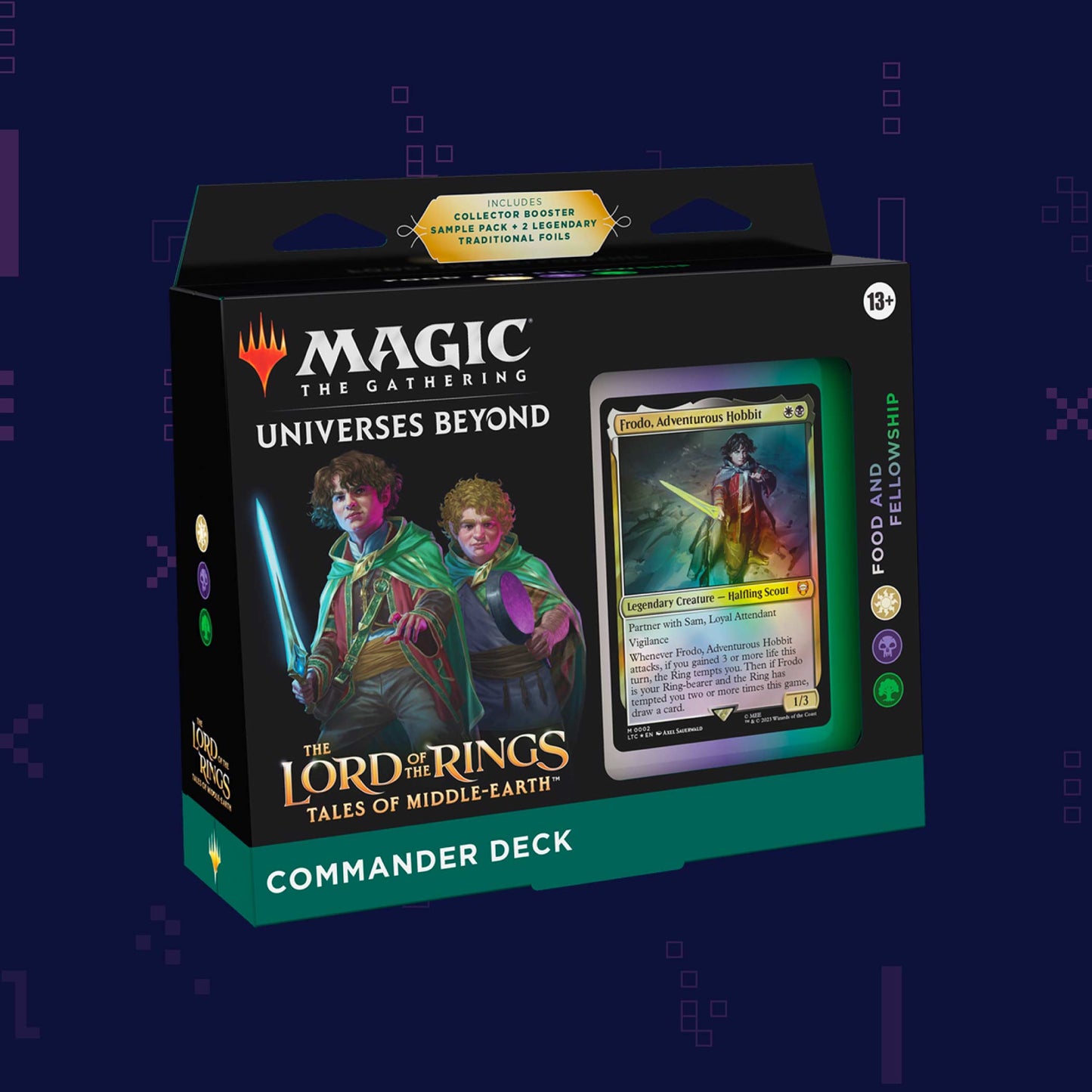 Magic: The Gathering - The Lord Of The Rings - Tales Of Middle Earth - Food And Fellowship Commander Deck