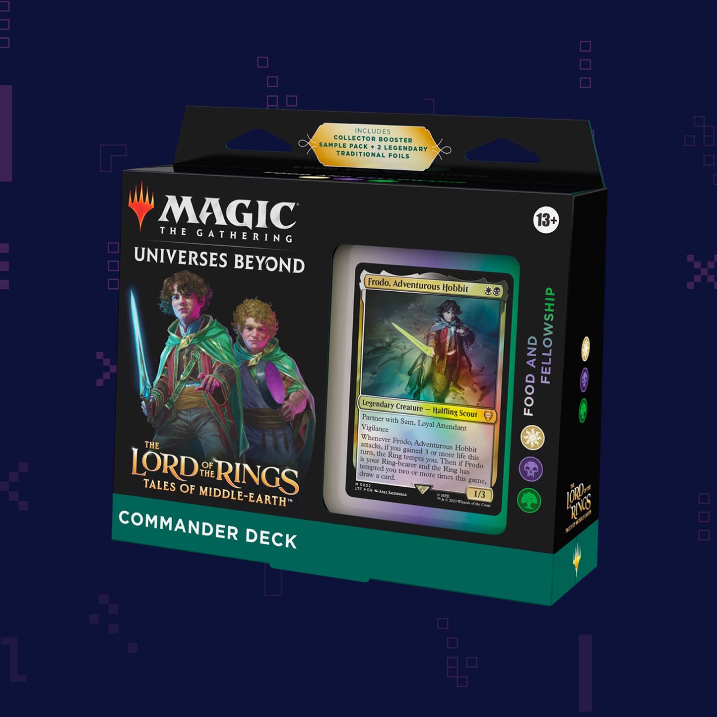 Magic: The Gathering - The Lord Of The Rings - Tales Of Middle Earth - Food And Fellowship Commander Deck