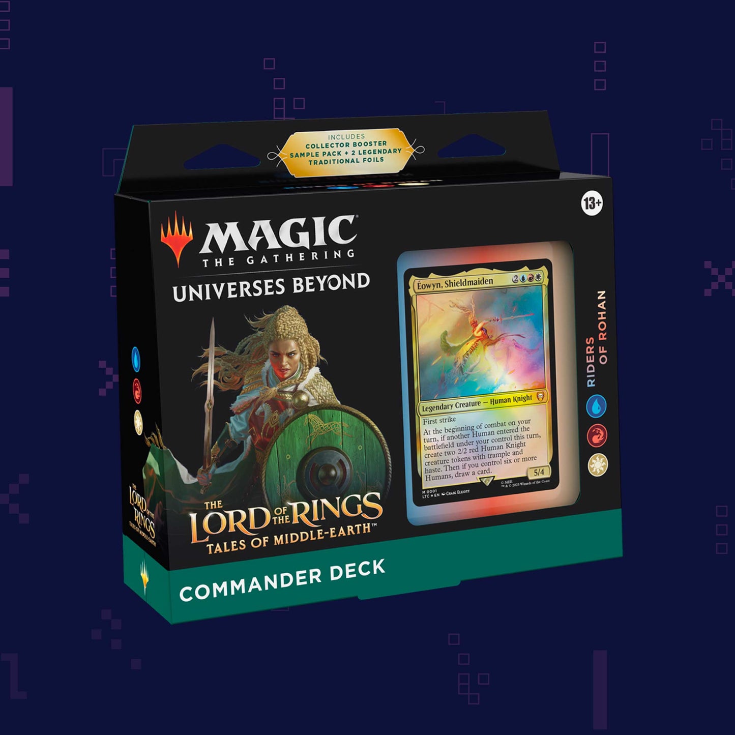 Magic: The Gathering - The Lord Of The Rings - Tales Of Middle Earth - Riders of Rohan Commander Deck