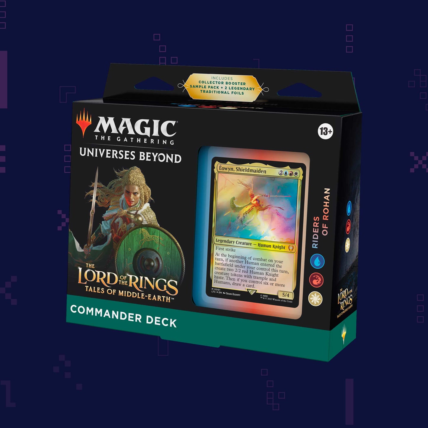 Magic: The Gathering - The Lord Of The Rings - Tales Of Middle Earth - Riders of Rohan Commander Deck