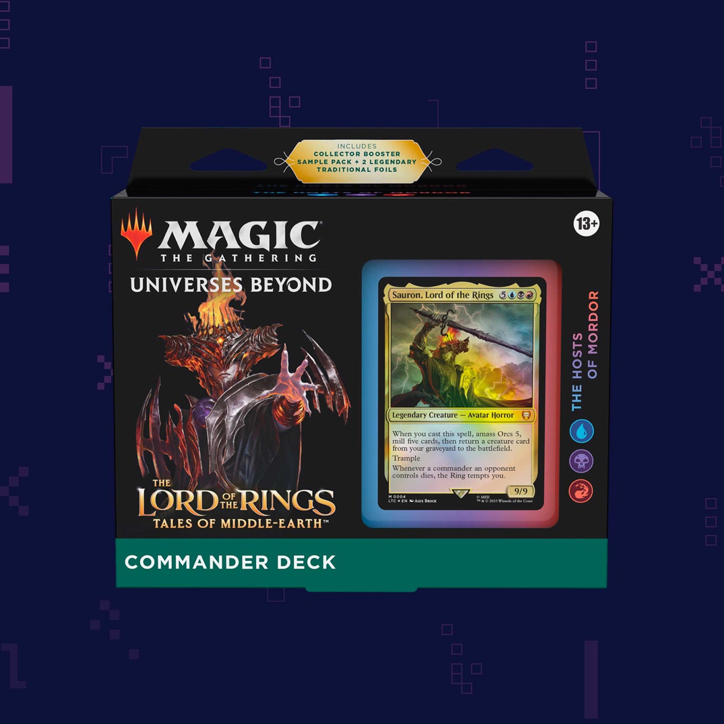 Magic: The Gathering - The Lord Of The Rings - Tales Of Middle Earth - The Hosts of Mordor Commander Deck