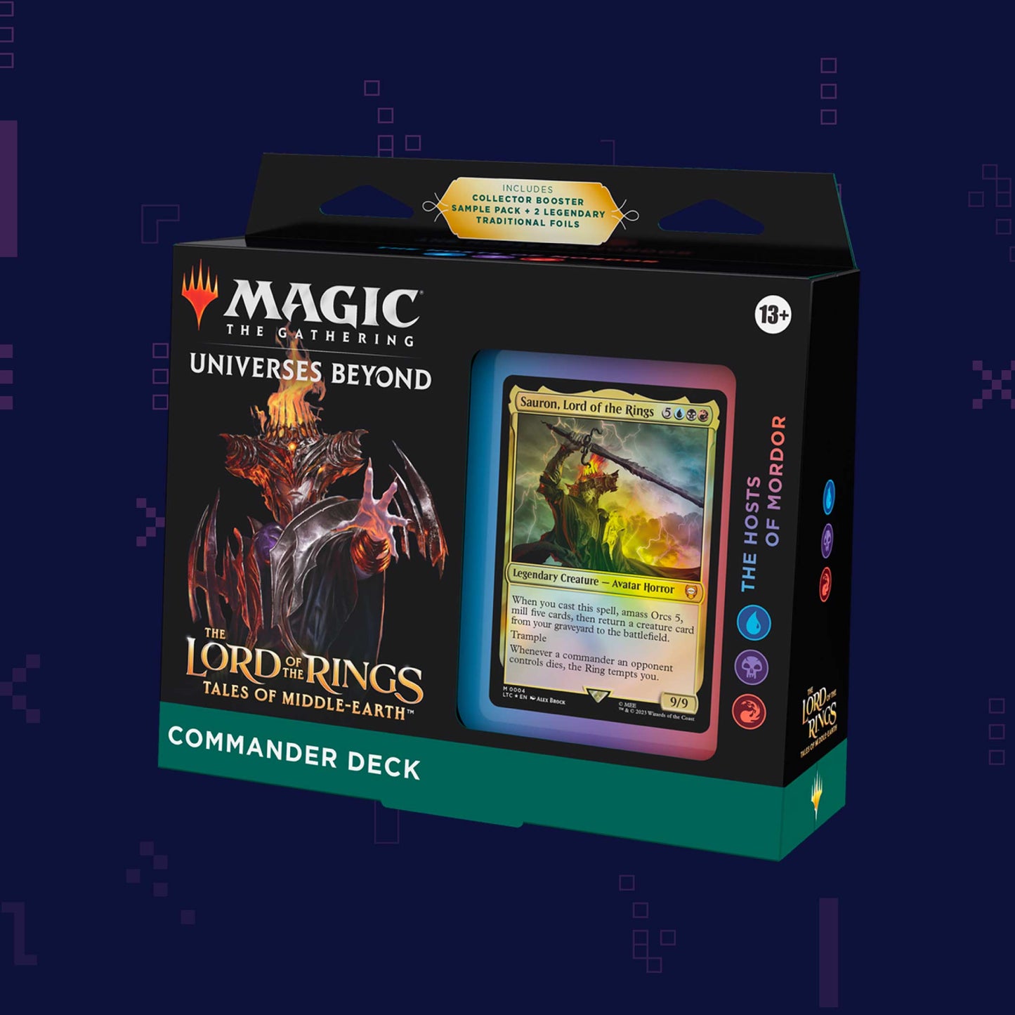 Magic: The Gathering - The Lord Of The Rings - Tales Of Middle Earth - The Hosts of Mordor Commander Deck