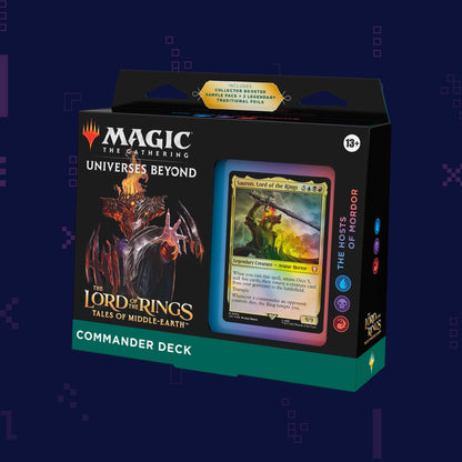 Magic: The Gathering - The Lord Of The Rings - Tales Of Middle Earth - The Hosts of Mordor Commander Deck