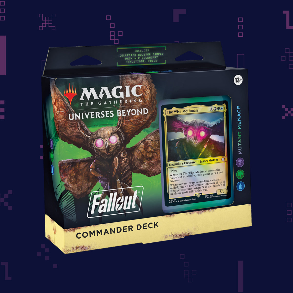 Magic: The Gathering - Universes Beyond: Fallout - Commander Deck - Mutant Menace + Secret Lair x Fallout®: Beyond Vault 33 Bundle