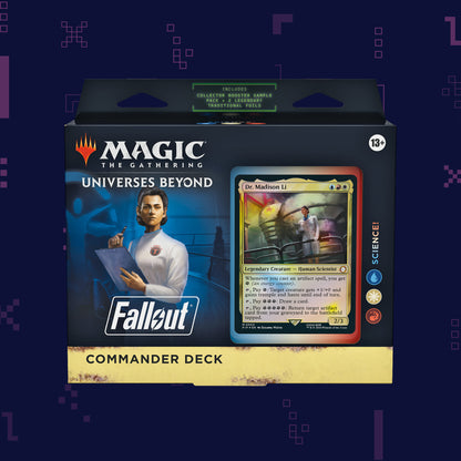 Magic: The Gathering - Universes Beyond: Fallout - Commander Deck - Science! + Secret Lair x Fallout®: Beyond Vault 33 Bundle
