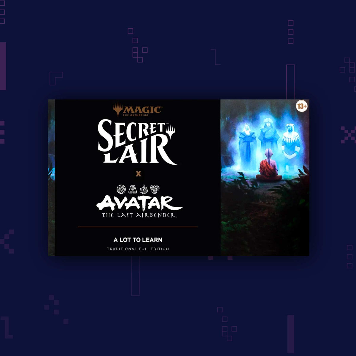 Magic: The Gathering Secret Lair x Avatar: The Last Airbender | A Lot To Learn (Foil)