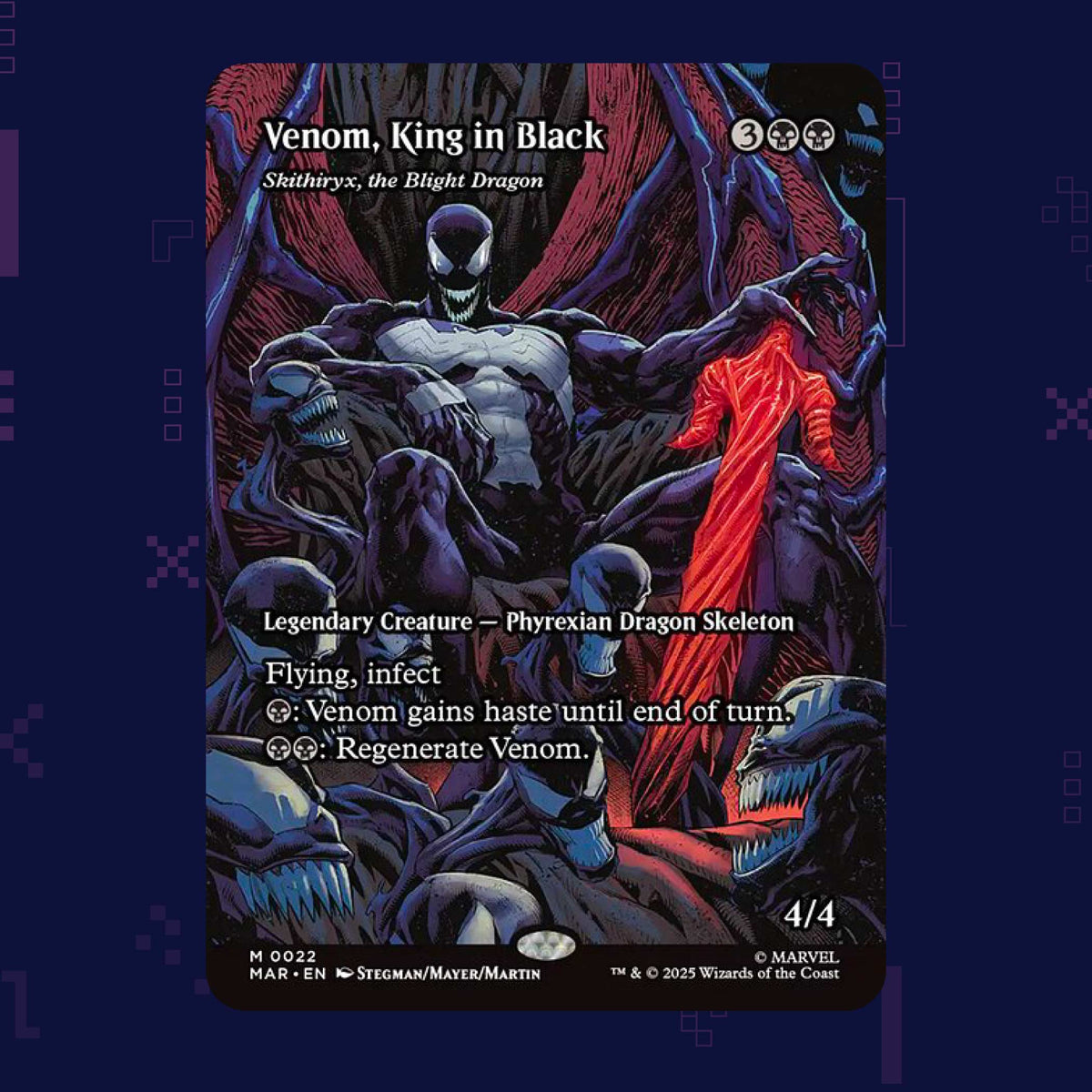 Magic: the Gathering - Venom, King in Black MAR (0022) Foil