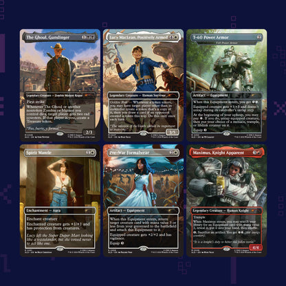 Magic: The Gathering - Universes Beyond: Fallout - Commander Deck - Mutant Menace + Secret Lair x Fallout®: Beyond Vault 33 Bundle