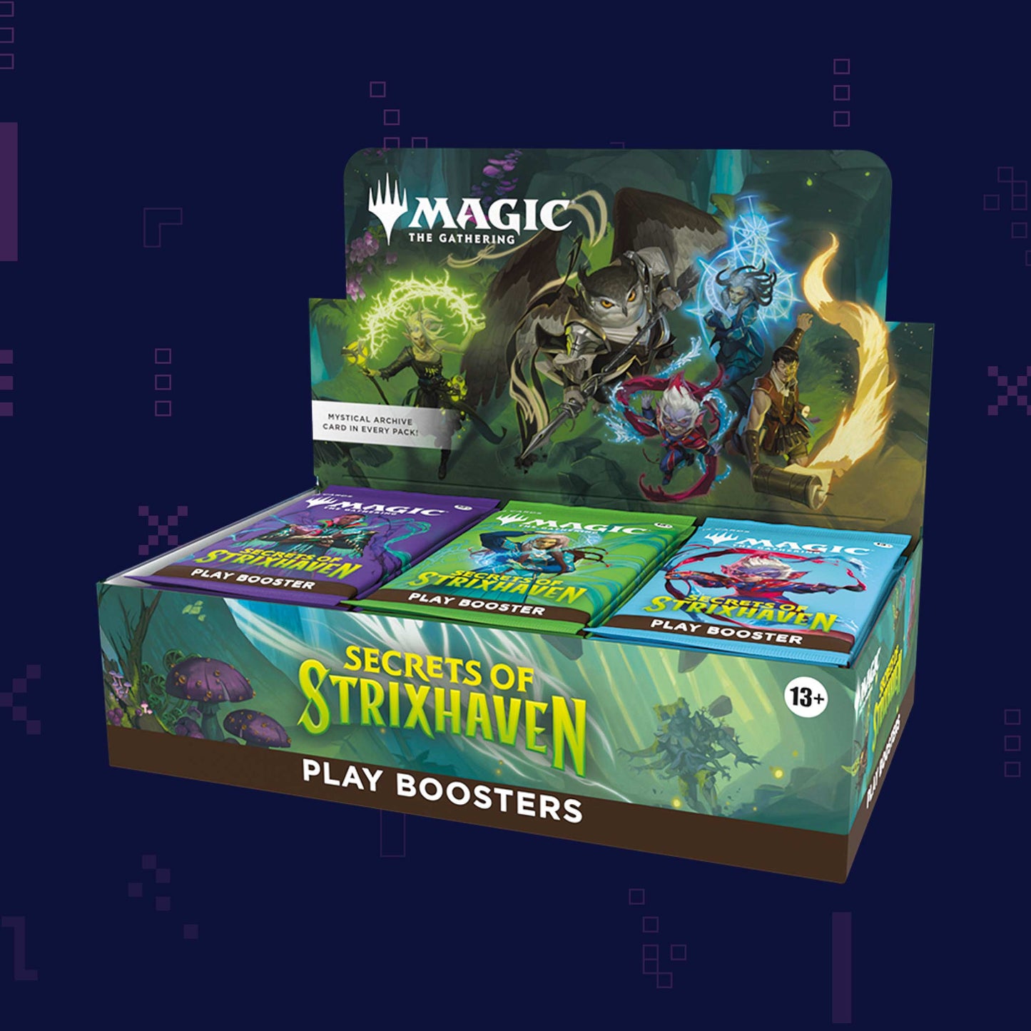 Magic: The Gathering – Secrets of Strixhaven Play Booster Box (30 Count)