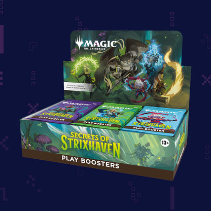Magic: The Gathering – Secrets of Strixhaven Play Booster Box (30 Count)