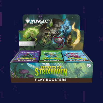 Magic: The Gathering – Secrets of Strixhaven Play Booster Box (30 Count)