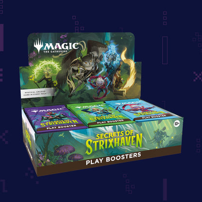Magic: The Gathering – Secrets of Strixhaven Play Booster Box (30 Count)