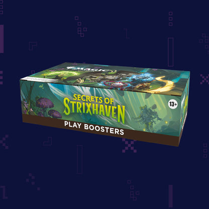 Magic: The Gathering – Secrets of Strixhaven Play Booster Box (30 Count)