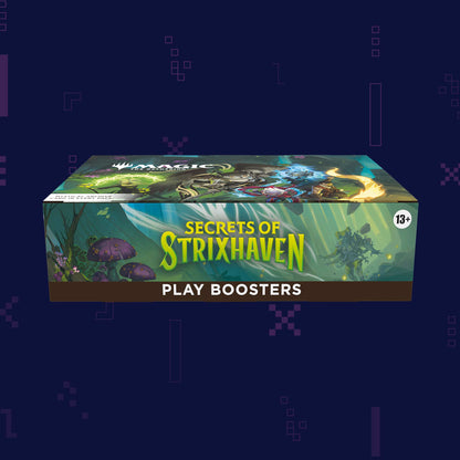 Magic: The Gathering – Secrets of Strixhaven Play Booster Box (30 Count)